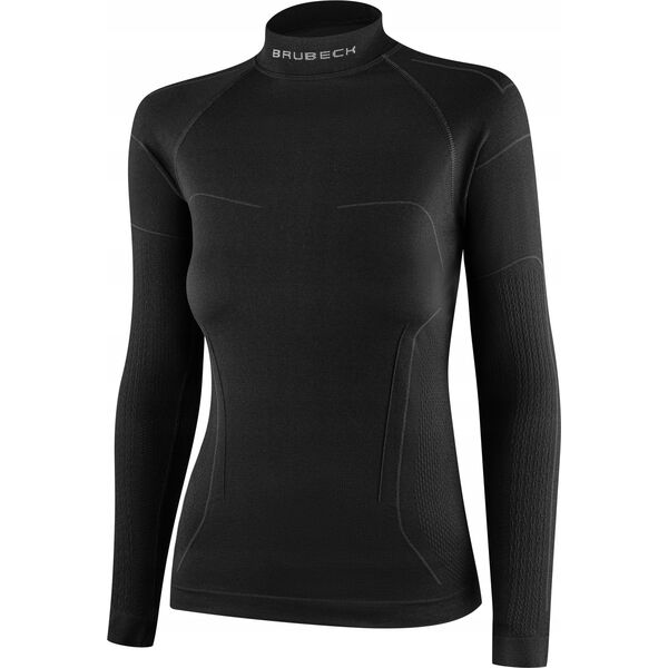 Brubeck LS1657W Bluza damska COOLER czarny XL