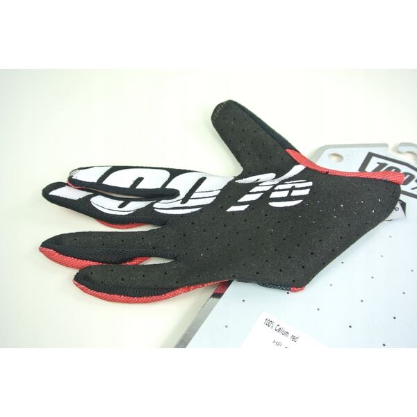 100% Rękawiczki 100% CELIUM Gloves Red - M (długość dłoni 187-193 mm) (NEW 2023)