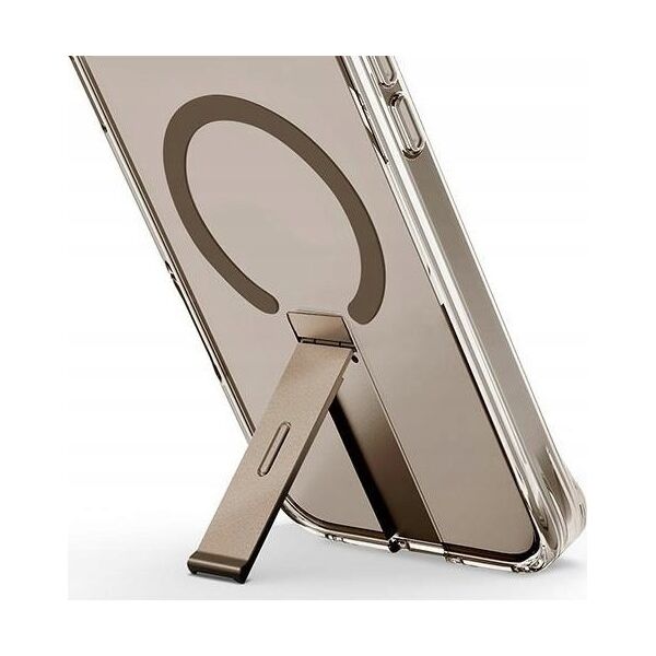 Uniq UNIQ case Eleva with Vertica Stand iPhone 16 Pro Max 6.9" gold/taupe gold