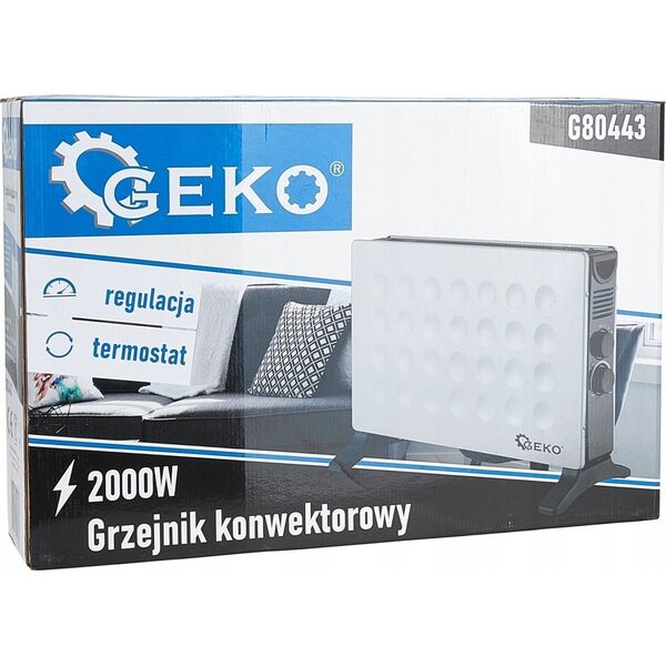 Grzejnik Geko Grzejnik konwektorowy MODERN-ELEGANT 2kW (1)