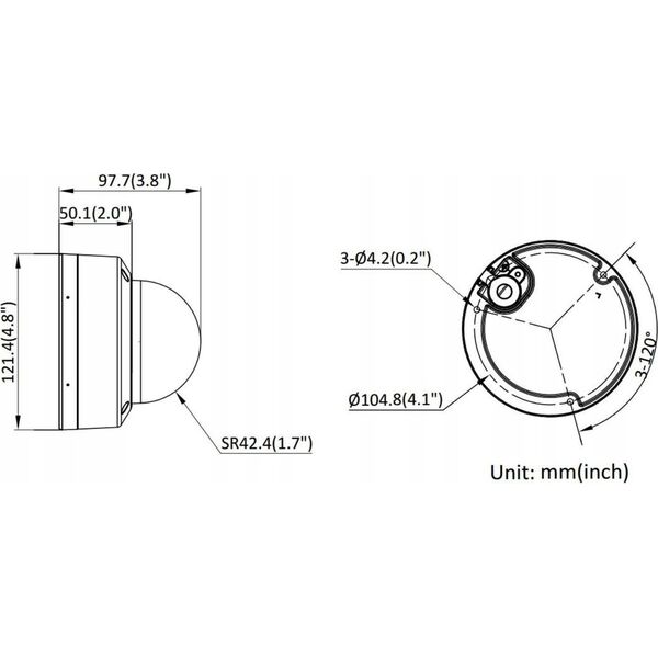 Kamera IP Hikvision DS-2CD2183G2-LIS2U(2.8mm)(BLACK)