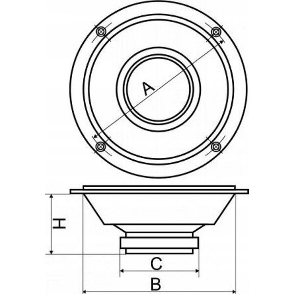 Głośnik samochodowy Dibeisi Głośnik 8&quot| DBS-G8001 8 Ohm