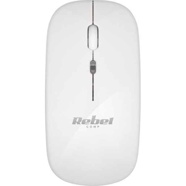Mysz Rebel Bezprzewodowa mysz Rebel WM210 Biała