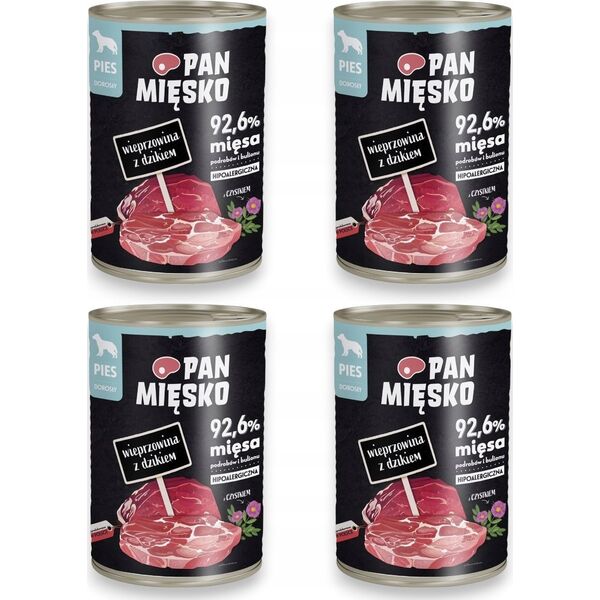 Pan Mięsko Wieprzowina z dzikiem 400g