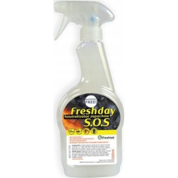 FRESHTEK FRESHDAY NEUTRALIZATOR ZAPACHÓW 500ml      S.O.S