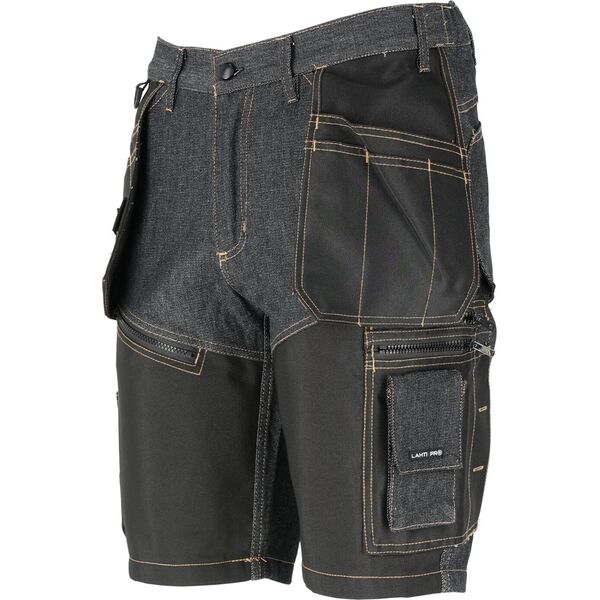 Lahti Pro SPODENKI KRÓTKIE JEANS. CZAR. ZE WZMOC., "L", CE, LAHTI