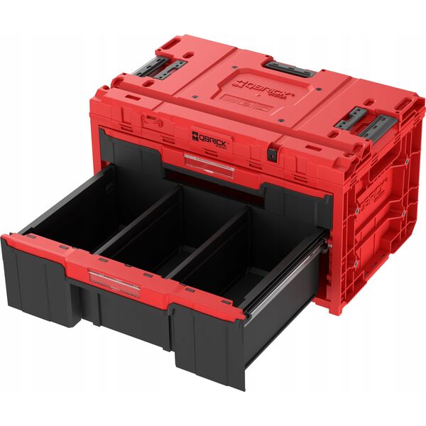Qbrick SKRZYNKA NARZÄDZIOWA QBRICK ONE DRAWER 2 TOOLBOX 2.0 RED