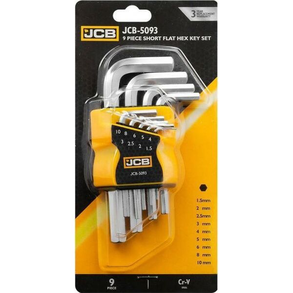 JCB JCB IMBUSY  9szt.  1.5-10mm