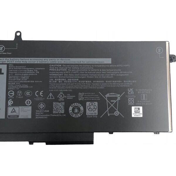 Bateria Dell Latitude 5400, 68WHr, 4 Cell,