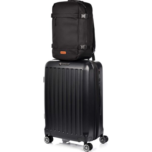 Meteor Plecak kabinowy Meteor Hermod 20 l czarny Uniwersalny
