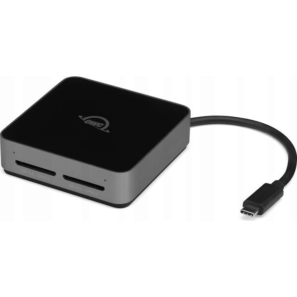 Czytnik OWC Atlas Dual SD Card Reader: USB-C Dual-Slot SDXC UHS-II Card Reader