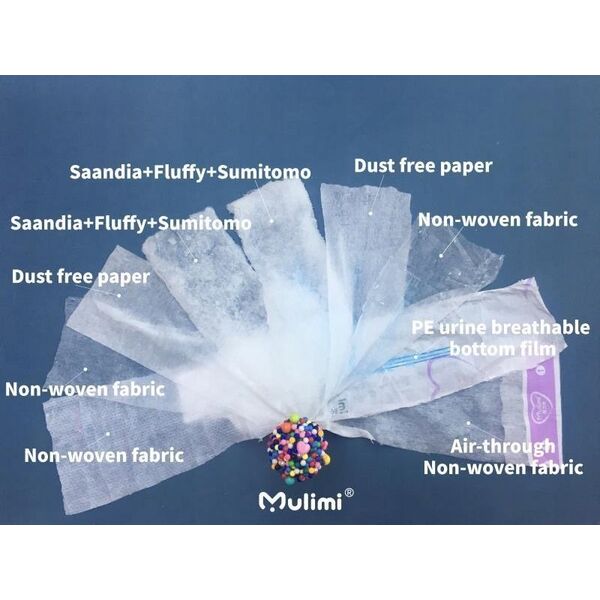MULIMI Pieluchy MULIMI diapers L, 9-14kg, 40 pcs