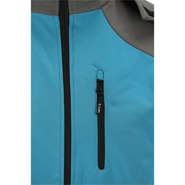 Kurtka męska Yato YT.SOFTSHELL JACKET WITH HOOD. BLUE SIZE S