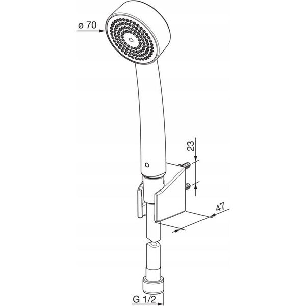 Zestaw prysznicowy Oras SHOWER SET APOLLO