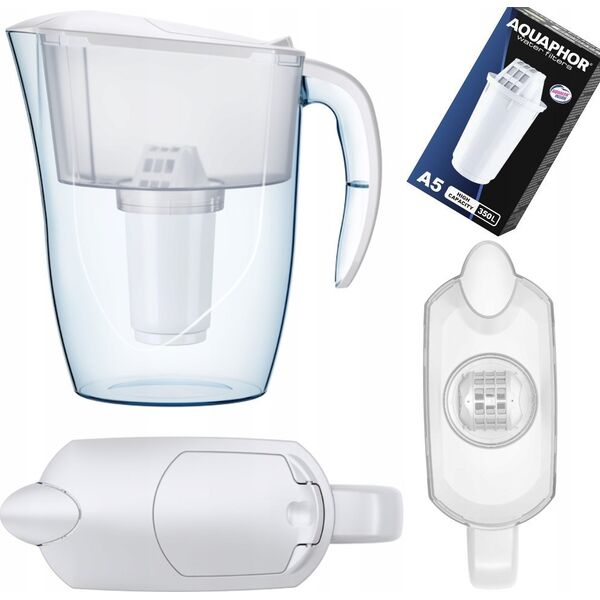 Dzbanek filtrujący Aquaphor "SMILE" (A5) White