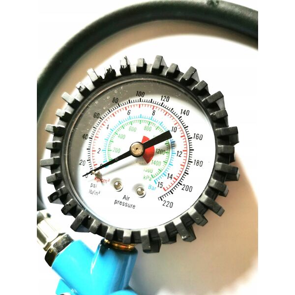 Richmann Tire inflation gun with pressure gauge