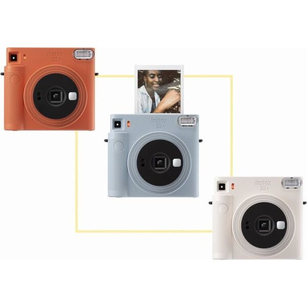 Aparat cyfrowy Fujifilm Fujifilm Instax Square SQ1, terracotta orange + film