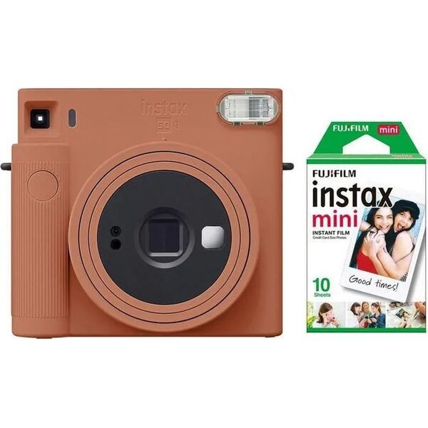 Aparat cyfrowy Fujifilm Fujifilm Instax Square SQ1, terracotta orange + film