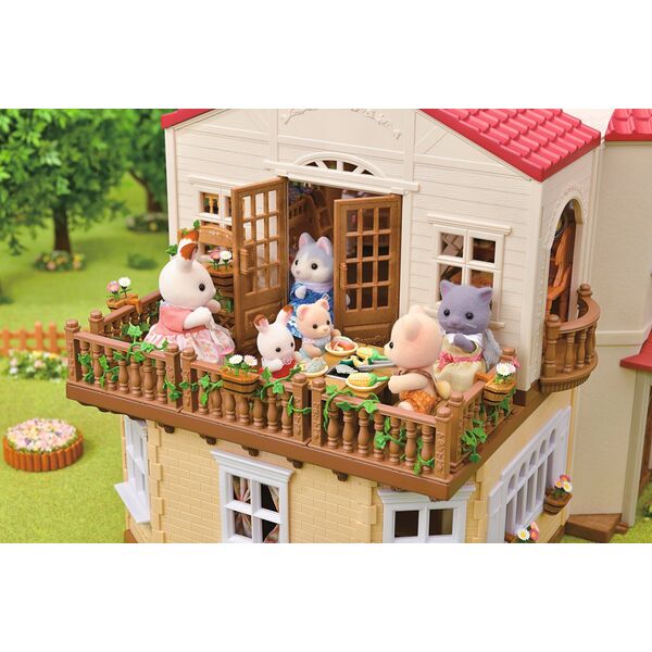 Epoch SYLVANIAN FAMILIES playset Red Roof Country Home