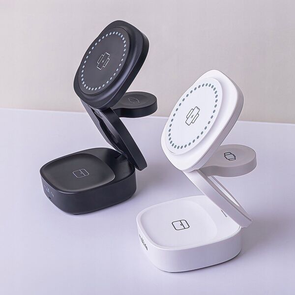 MaxLife  Maxlife wireless charger MXWC-06 15W 3in1, black