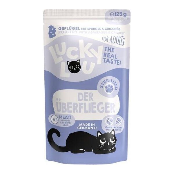 Lucky Lou Lucky Lou Sterilized Karma Dla Kota Drób 125g