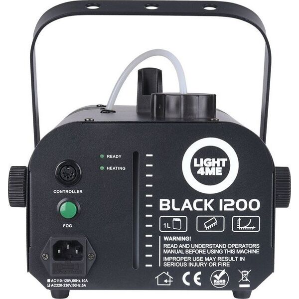 LIGHT4ME LIGHT4ME BLACK 1200 wytwornica dymu mgły