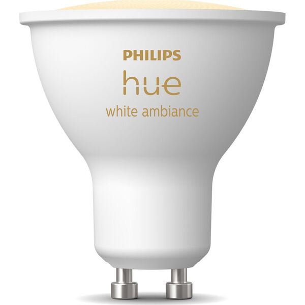 Signify Philips Hue White Ambiance GU10 Einzelpack 350lm