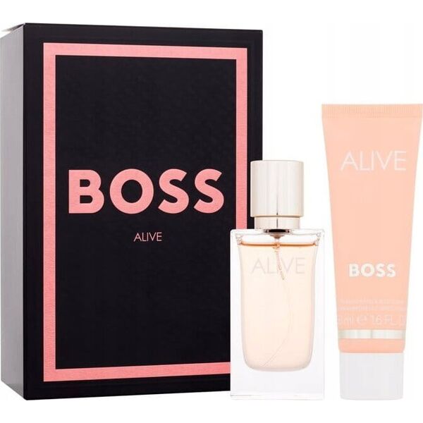 Hugo Boss HUGO BOSS BOSS Alive EDP rinkinys moterims (EDP, 30 ml + kūno losjonas, 50 ml)