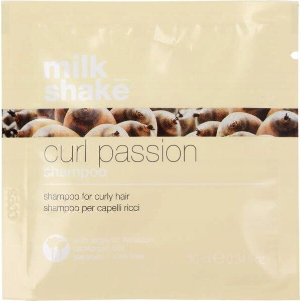 Milk Shake Milk Shake, Curl Passion, Paraben-Free, Hair Shampoo, Softness & Manageability, 10 ml For Women