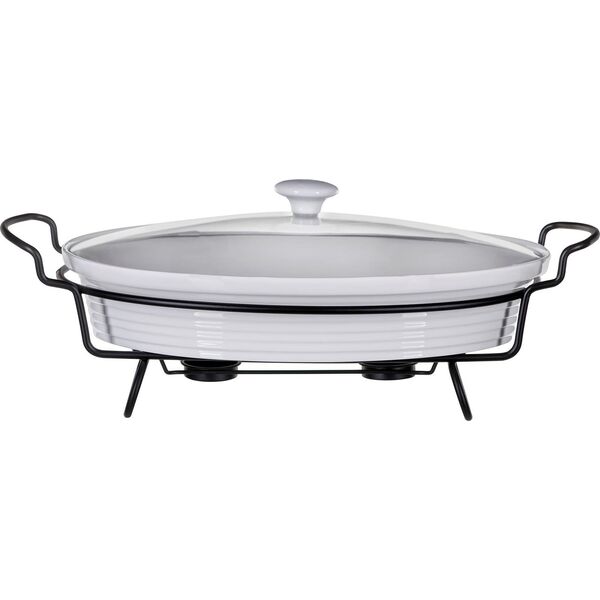 Maestro NACZYNIE ŻAROODPORNE 2.2L Z POKRYWKĄ I PODGRZEWACZEM MAESTRO MR-11460-74