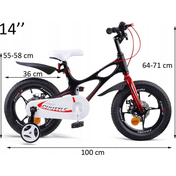 Royalbaby RoyalBaby Rower 14" Space Shuttle + pchacz RB14-22