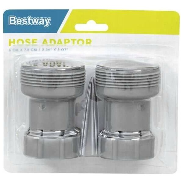 Bestway Bestway Adaptery 2 szt złączki do pomp 38mm 58236