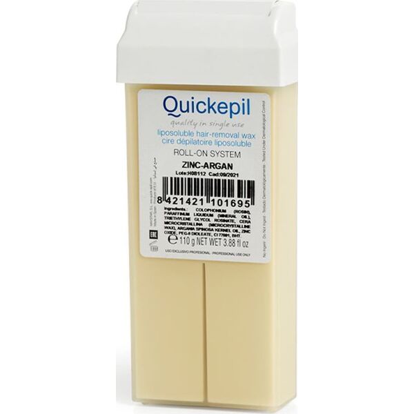 Activeshop Quickepil wosk do depilacji rolka zink-argan 110 g