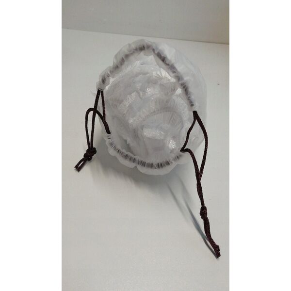 Activeshop Jednorazowe czepki foliowe 100 szt.