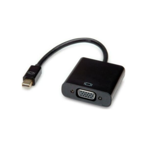 Value VALUE Adapter Mini DisplayPort-VGA, męski Mini DP na żeński VGA