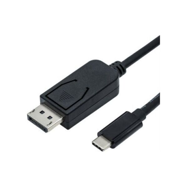 Adapter USB Roline Kabel adaptera ROLINE USB typu C - DisplayPort, v1.2, M/M, 2 m