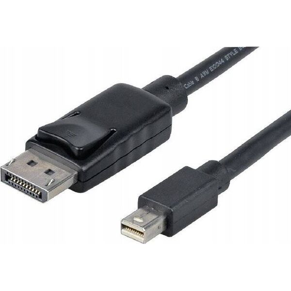 Kabel Roline Kabel ROLINE Mini DisplayPort, Mini DP - HDMI, M/M, skręcany, 1,5 m