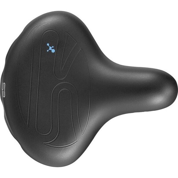 Selle Royal Siodło SELLEROYAL PREMIUM RELAXED 90st. DRIFTER SMALL STRENGTEX unisex żelowe + sprężyny czarne (NEW 2023)