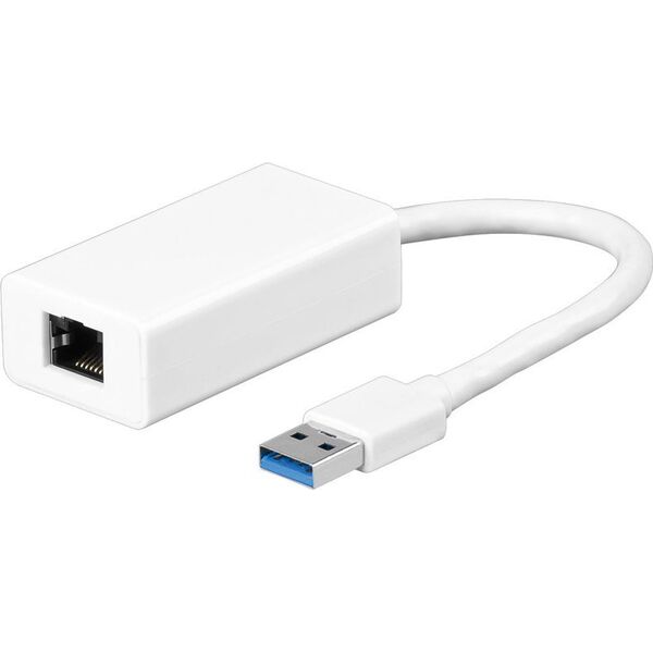 Karta sieciowa Goobay Konwerter sieciowy USB 3.0 Gigabit Ethernet