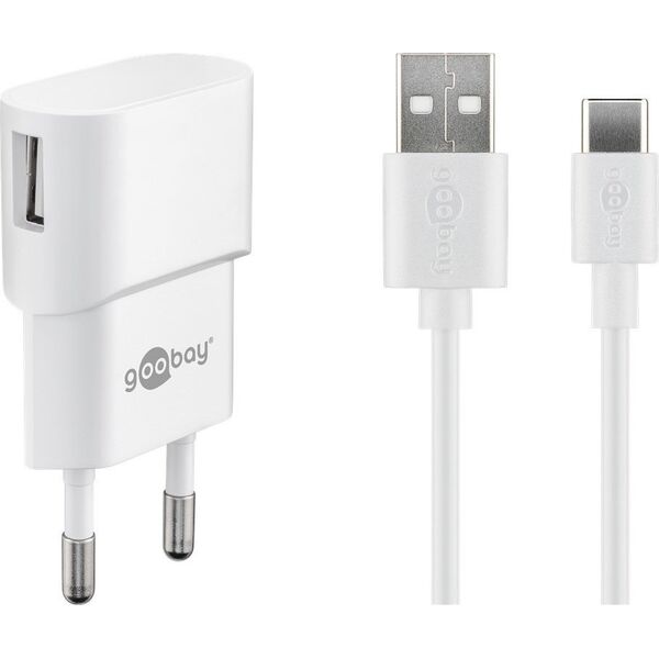 Ładowarka Goobay Zestaw do ładowania USB-C™ 1 A