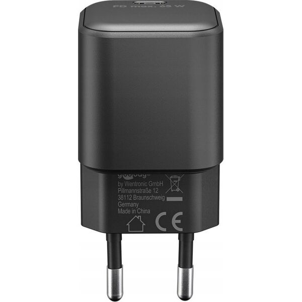 Ładowarka Goobay Szybka ładowarka USB-C™ PD (65 W), czarny