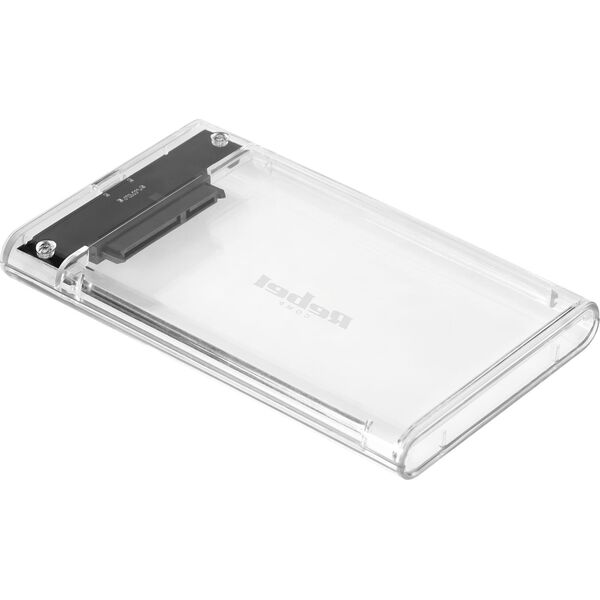 Kieszeń Rebel Obudowa dysku 2,5" SATA USB C 3.1  Rebel przeźroczysta