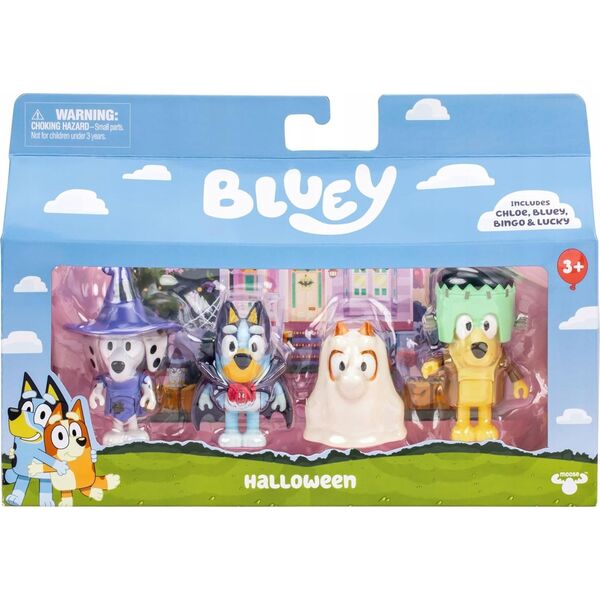 Figurka Bluey Bluey BLUEY Figure 4pk Costume Party