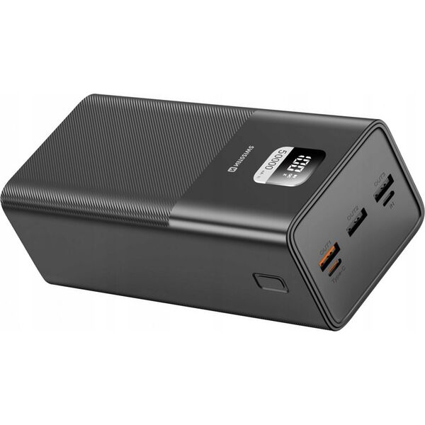 Powerbank Swissten Swissten 22013942 bank mocy Litowo-polimerowy (LiPo) 50000 mAh Czarny