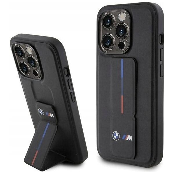 BMW Etui BMW BMHCP15L22GSLK Apple iPhone 15 Pro hardcase Grip Hot Stamp czarny/black