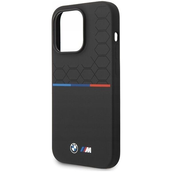 BMW BMW BMHCP15X22SMPK iPhone 15 Pro Max 6.7" black/black Silicone Pattern