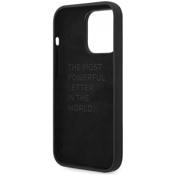 BMW BMW BMHCP15X22SMPK iPhone 15 Pro Max 6.7" black/black Silicone Pattern