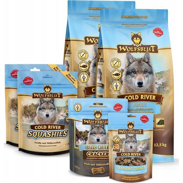 Wolfsblut Wolfsblut Dog Cold River puszka 800g