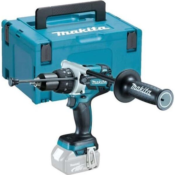 Wiertarko-wkrętarka Makita Makita DHP482RFE wiertło 1900 RPM 1,5 kg Czarny, Niebieski