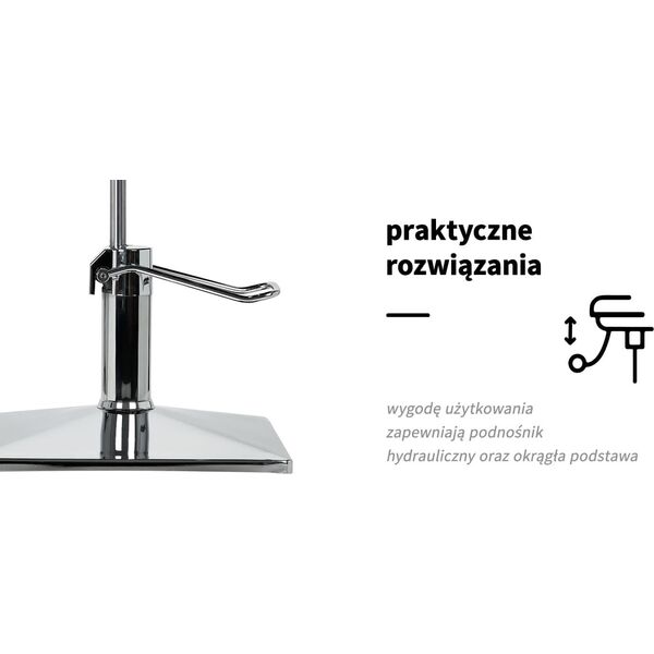 Activeshop Gabbiano fotel fryzjerski Monaco beżowy